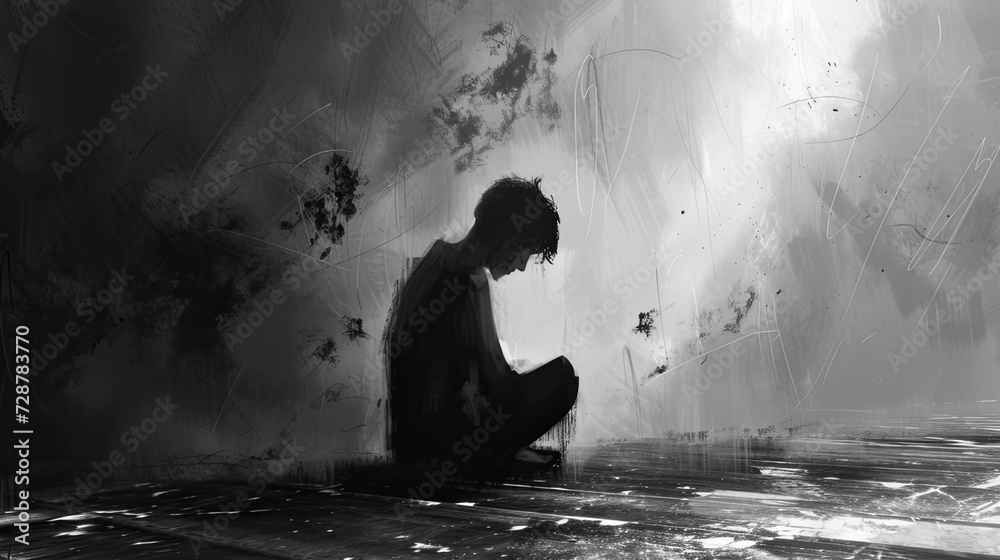 Obraz premium Dark mind