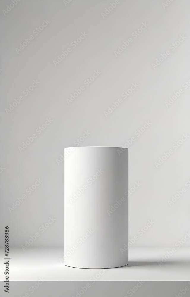 white cylinder white cylinder