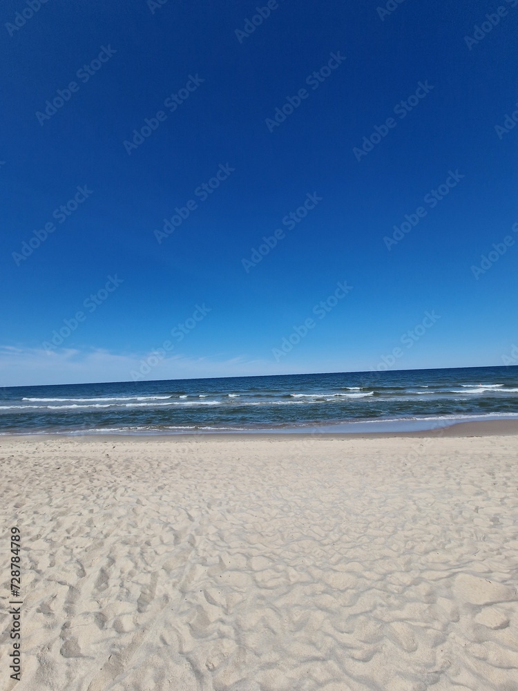 Obraz premium sand dunes on the beach