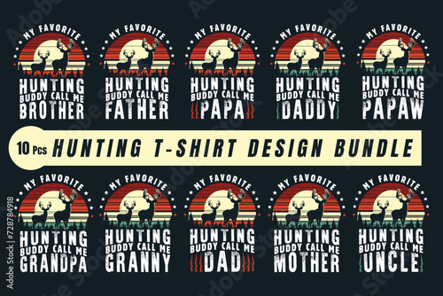 Vector hunting t-shirt design, Custom shirt design for hunting lover.