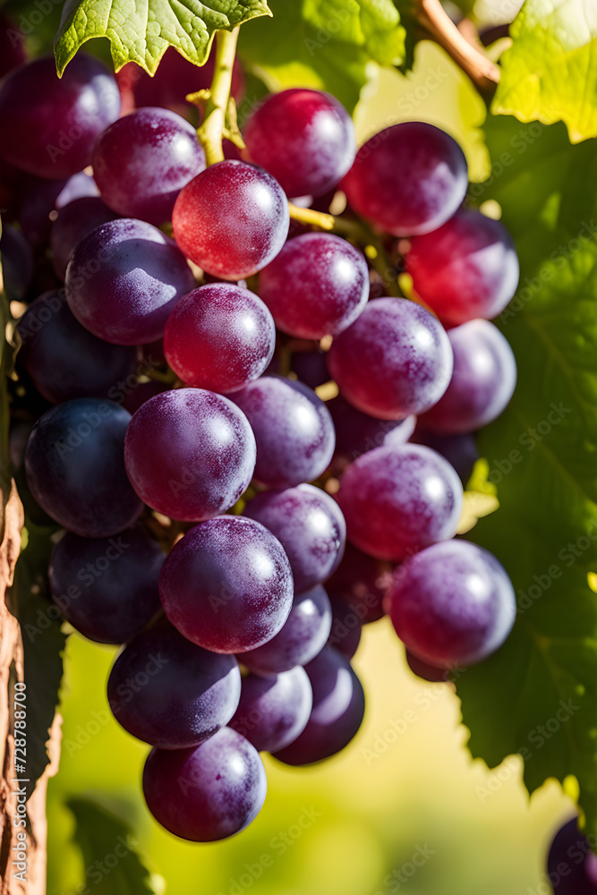 harvest bunches of grapes in the garden harvest bunches of grapes in the garden