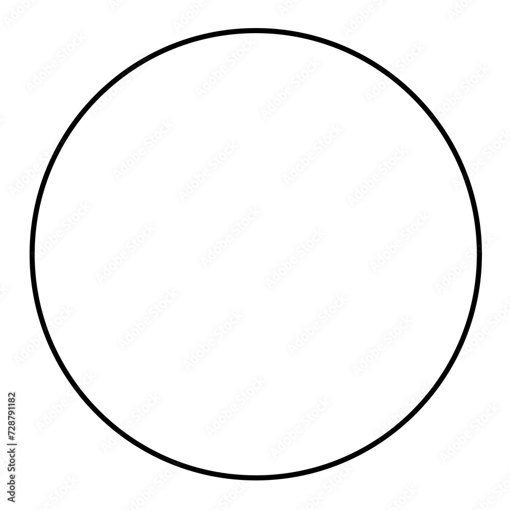 Black Circle Outline On Transparent Background, PNG Black Circle Outline On Transparent Background, PNG