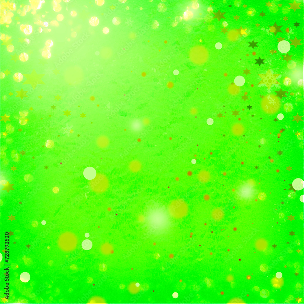 Green bokeh background. Perfect for Party, Anniversary, Birthdays, and various design works