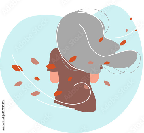 Foto Menopause is a natural phase in a woman's life, signifying the end of reproductive years