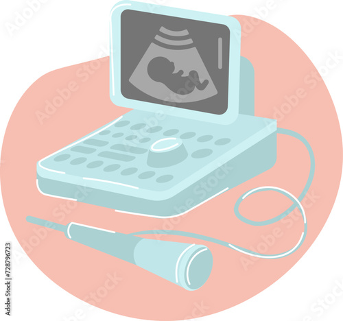 Ultrasound, commonly known as prenatal or pregnancy ultrasound, is a medical imaging technique used during pregnancy to monitor fetal development, ensuring maternal and fetal well-being