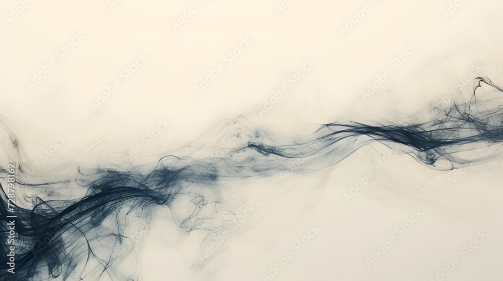 Fototapeta premium Abstract organic modern lines as wallpaper background