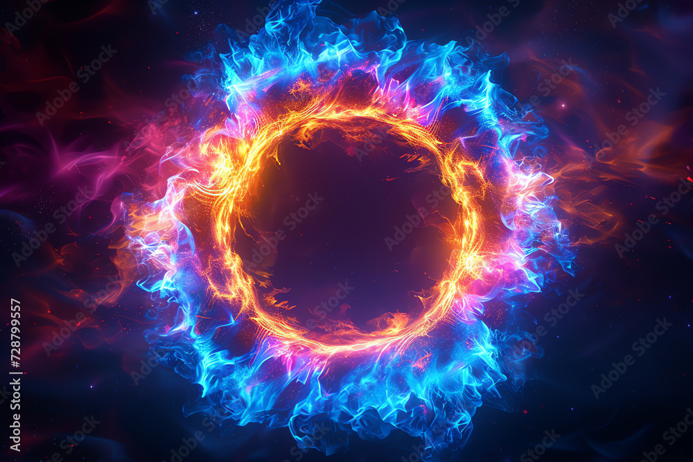 Fototapeta premium universe eye oncept, AI generated