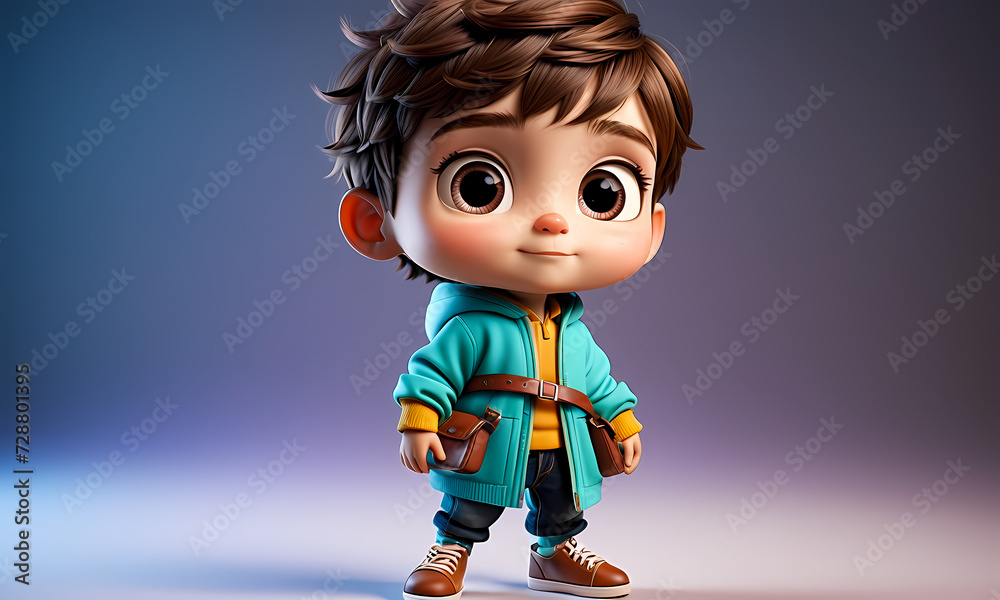 Cartoon 3d character Cartoon 3d character