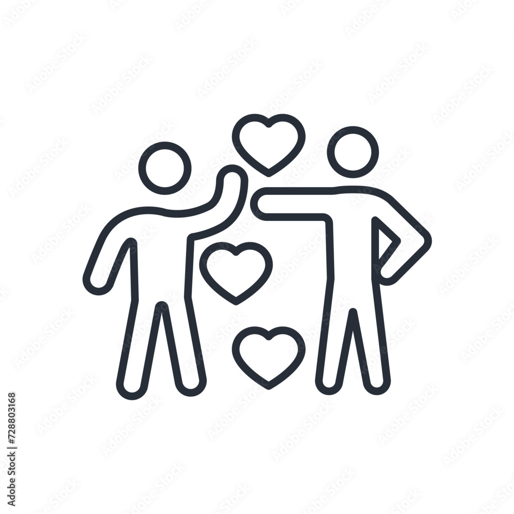 belonging icon. vector.Editable stroke.linear style sign for use web design,logo.Symbol illustration. belonging icon. vector.Editable stroke.linear style sign for use web design,logo.Symbol illustration.