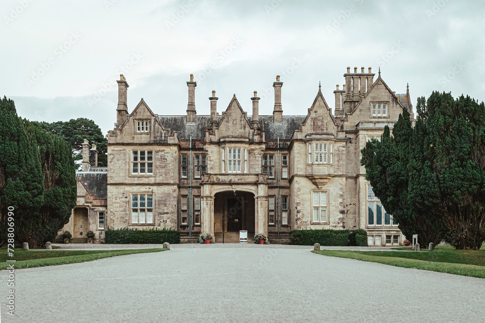 Big old mansion in Ireland. Muckross house
