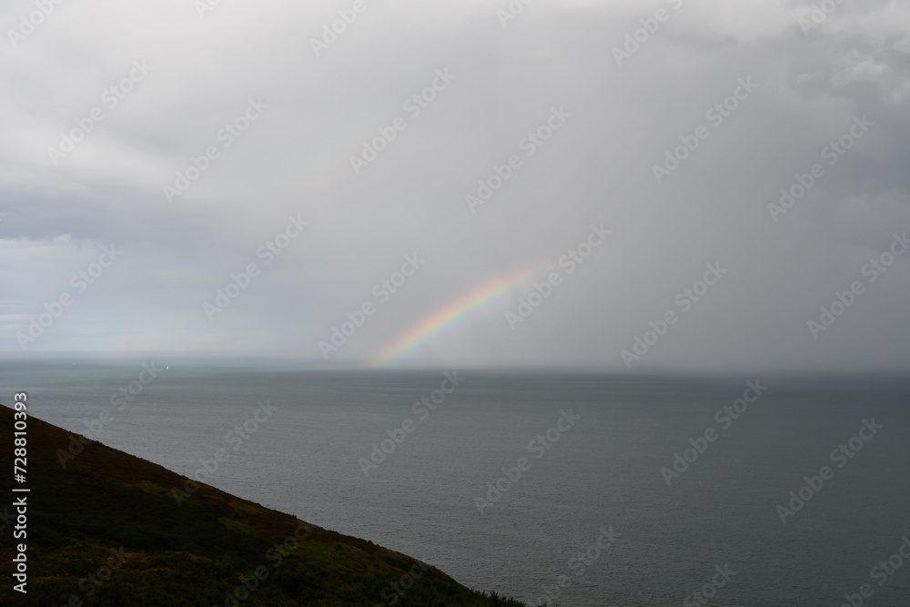 View from Bray head, Bray, County Wicklow, Ireland
