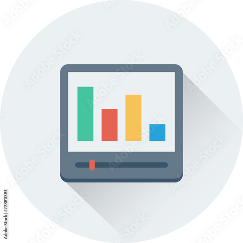 Graph Vector Icon