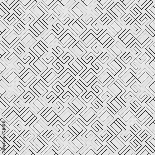 Abstract geometric seamless pattern.