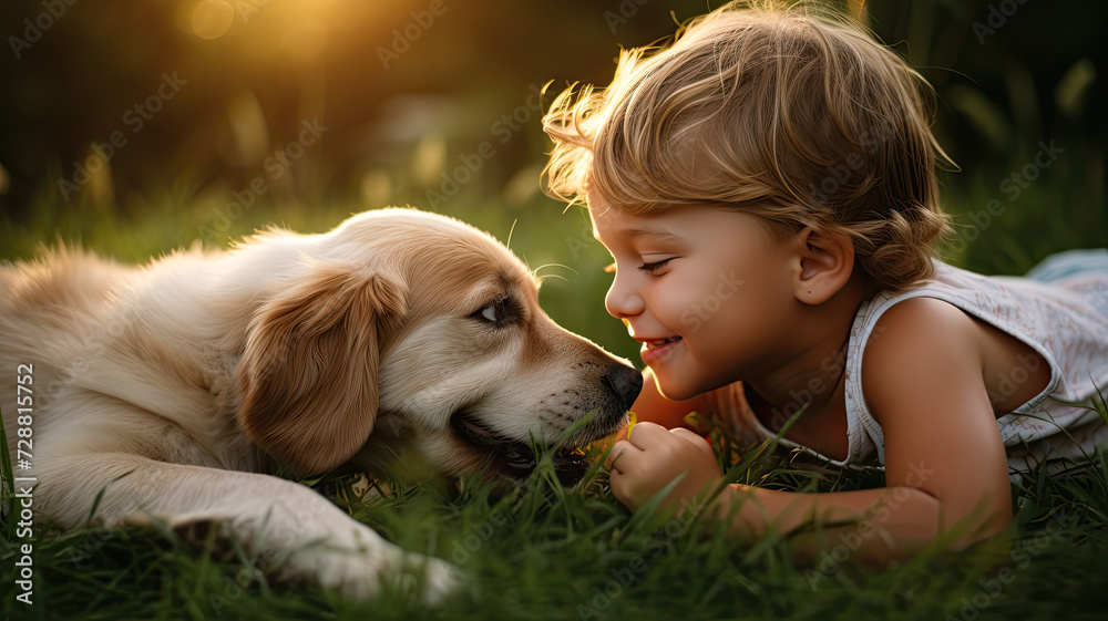 A Child and a Puppy: A Love Story A Child and a Puppy: A Love Story