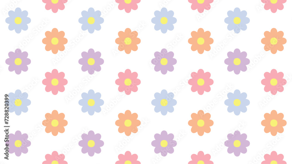 Easter / Spring Seamless pattern an Endless texture for a wallpaper or an web page background, texture. Colorful cute background with Easter bunnies / chicks / easter eggs / leafs ./ hearts or flower Easter / Spring Seamless pattern an Endless texture for a wallpaper or an web page background, texture. Colorful cute background with Easter bunnies / chicks / easter eggs / leafs ./ hearts or flower