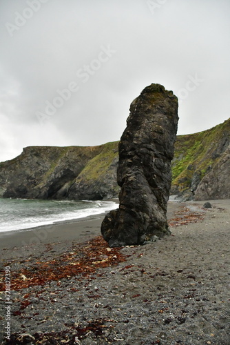 Trá na mBó beach and rocks, County Waterford, Ireland