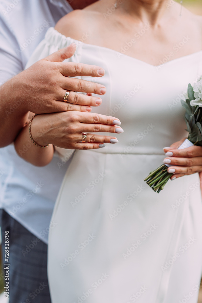 The image depicts a person wearing a wedding dress holding their hands together 6057. The image depicts a person wearing a wedding dress holding their hands together 6057.