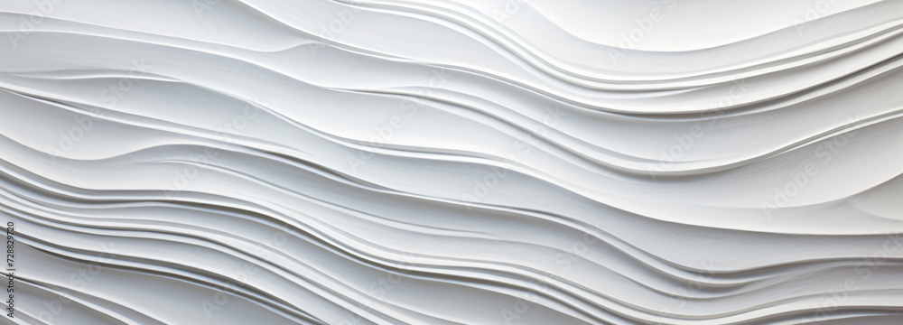 Pristine white wave patterns Pristine white wave patterns
