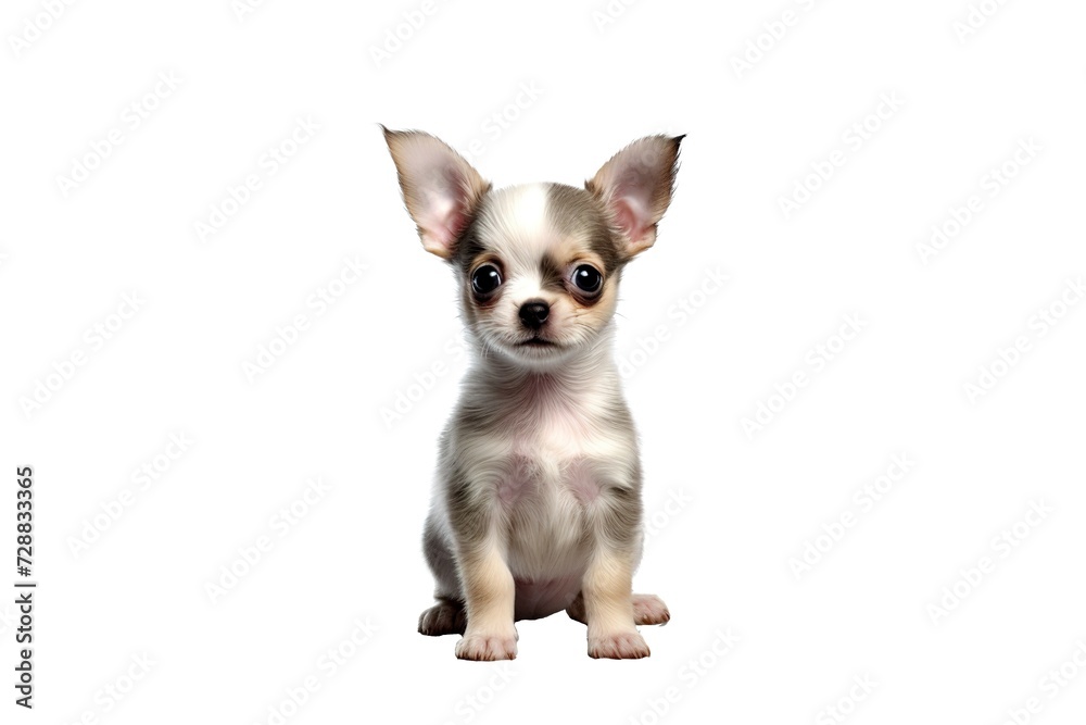 Chihuahua puppy on transparent background png