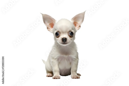 White puppy dog on transparent background png © DrArt