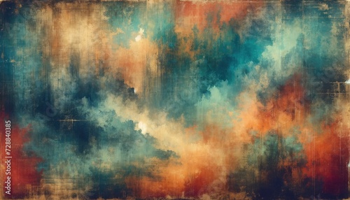 Abstract artistic backdrop evoking a rustic vintage feel. For any design project.