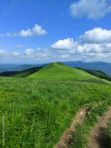 Caryńska Połonina in the Bieszczady Mountains