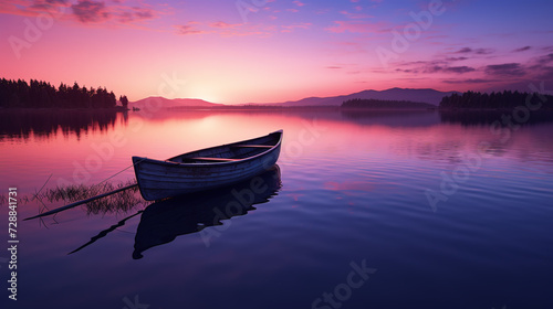 boat on the sea