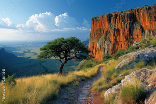 Waterberg plateau and the national park, Namibia.