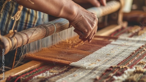 Loomis Day celebration with a bright exhibition of artistic weaving, colorful traditional textiles and cultural heritage