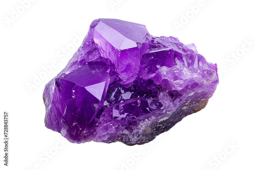 Saptarian Purple Gemstone on Transparent Background