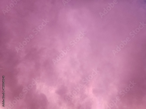 Pink Evening Clouds 