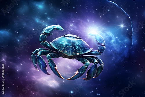 osmic Cancer: Zodiac Sign Amidst Nebula Mysteries