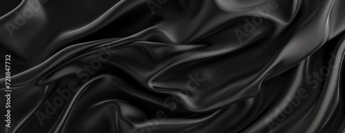 Black Leather Texture Background