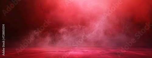 Red and Black Smoke Background