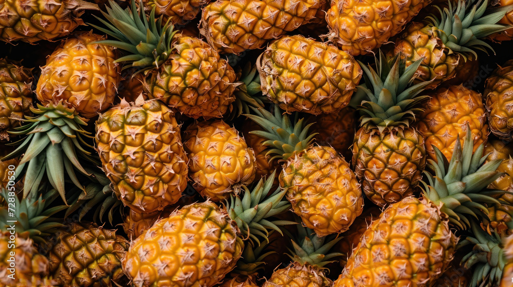 a pile of pineapples sitting next to each other on top of a pile of other pineapples on top of a pile of other pineapples. a pile of pineapples sitting next to each other on top of a pile of other pineapples on top of a pile of other pineapples.