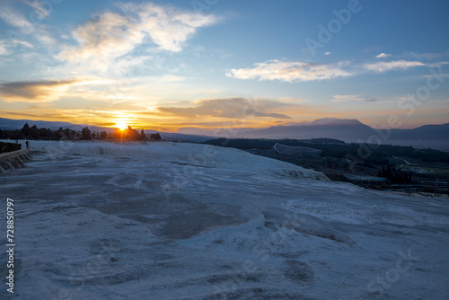 Denizli Province Pamukkale Thermal Springs