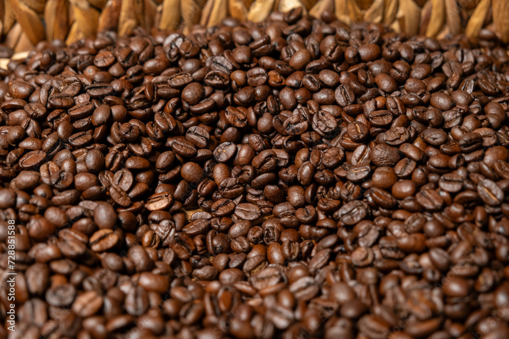 Fototapeta premium coffee beans background