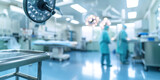 Blurred background of modern operating room
