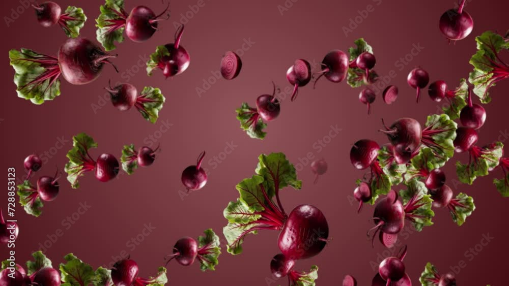 Healthy Fresh Beetroot Falling Background. Slow Motion Of Fresh Beets Falling Vegetable Eating Concept, Slow Motion Of Fresh Lots Of Beets Falling. 4k High Resolution Beetroot Benefit For Health Healthy Fresh Beetroot Falling Background. Slow Motion Of Fresh Beets Falling Vegetable Eating Concept, Slow Motion Of Fresh Lots Of Beets Falling. 4k High Resolution Beetroot Benefit For Health
