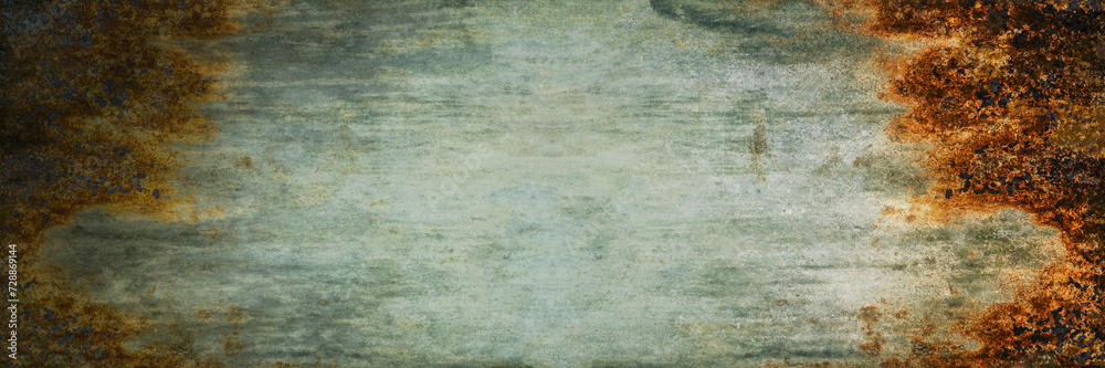 Fototapeta premium Rusty metal texture background