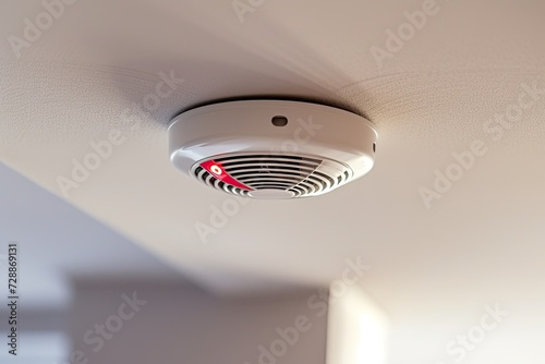 Smoke detector base with ceiling wires Install or replace hardwired smoke detector Fire safety for homes apartments stores and buildings Specific emphasis photo