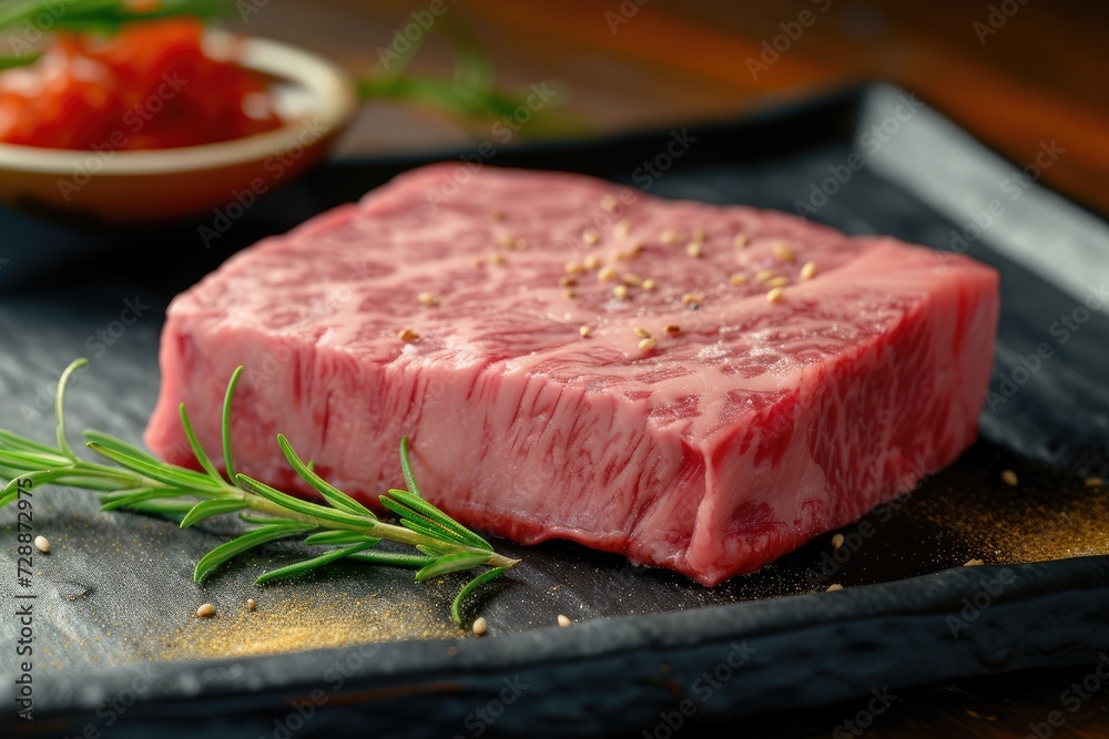A cut of A5 Japanese Wagyu Steak