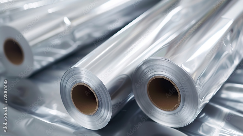 Film rolls for food vacuum packaging to preserve the freshness of food