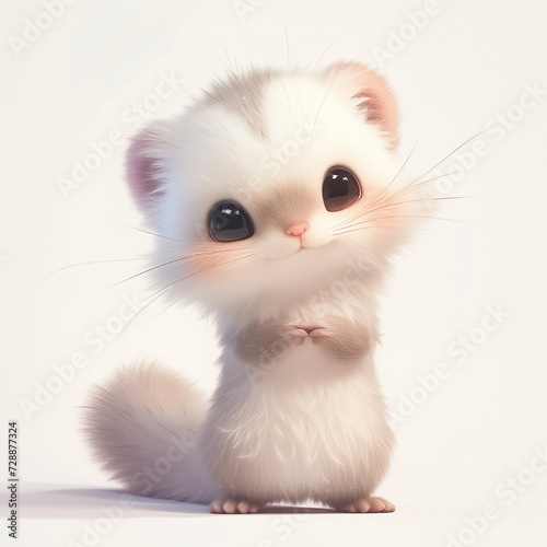 cute baby weasel