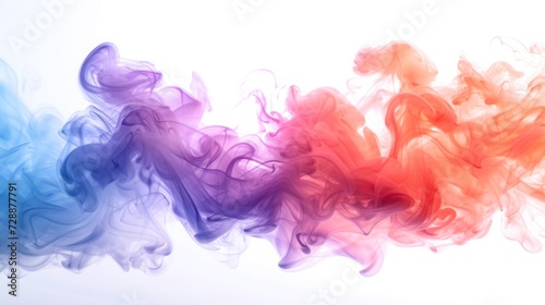 Bright swirls and waves create a dynamic backdrop for the fluid motion of dancing figures, colorful smoke background