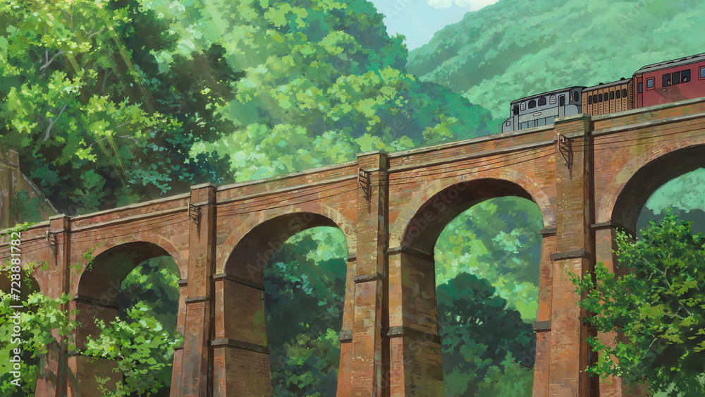 bridge over the river in the forest train rail bricks road anime travel animated animation bridge over the river in the forest train rail bricks road anime travel animated animation bridge over the river in the forest train rail bricks road anime travel animated animation bridge over the river in the forest train rail bricks road anime travel animated animation