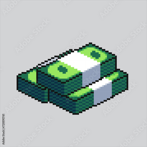Pixel art illustration Bag Money. Pixelated Bag Money. Bag of Money Bank.
pixelated for the pixel art game and icon for website and video game. old school retro.