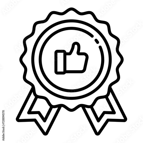 Best Seller thumbs up icon