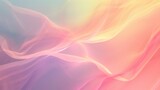 Abstract Gradient Flow Background: Vibrant Pastel Waves Merging in a Seamless Artistic Wallpaper Design