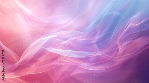 Abstract Gradient Flow Background: Vibrant Pastel Waves Merging in a Seamless Artistic Wallpaper Design